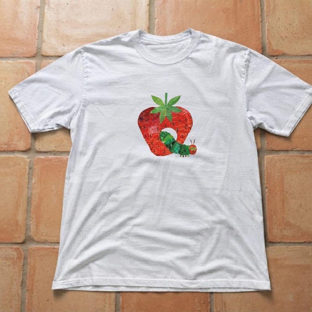 The Very Hungry Caterpillar Strawberry Graphic White T-shirt